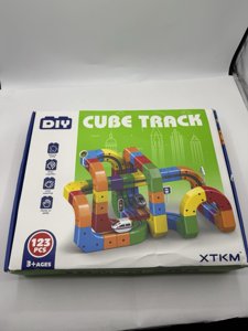 123PCS Track Car Baby Racing Runway Slot Stem Educational Electronic Train Rail photo 2