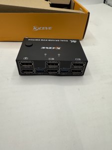 KCEVE KVM Switch 2 Monitors 2 Computers 4K@144Hz (KC-KVM202DP) photo 5