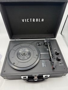 Victrola Journey Bluetooth Portable Suitcase Vinyl Record Player - Black photo 3