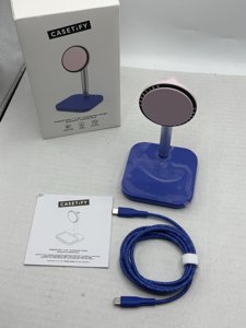 Casetify Powerthru 2-in-1 Charging Stand - Pink/Blue photo 2