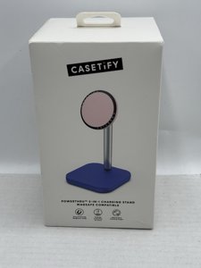 Casetify Powerthru 2-in-1 Charging Stand - Pink/Blue photo 1
