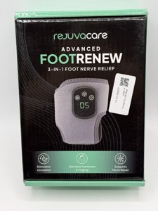 Rejuvacare Advanced FootRenew 3-In-1 Foot Nerve Relief Black photo 1