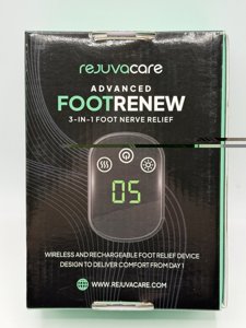 Rejuvacare Advanced FootRenew 3-In-1 Foot Nerve Relief Black photo 3
