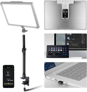 NEEWER GL1 PRO 15.5" Key Light w/App, CRI97+, Silver photo 1