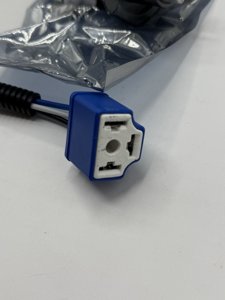 Pair 7" Round Sealed Beam Style Headlights w/ LED Bulbs & Adapters photo 8