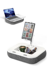 Viozon V-B6 Multifuncional Pillow Stand Laptop/Table/Phone Etc. White/Grey