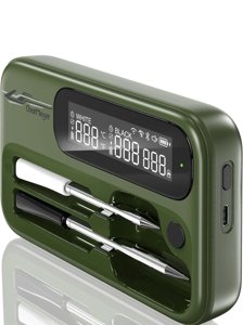 Wireless WiFi Meat Thermometer Digital, 2 Size Probes, LCD Screen photo 4