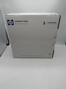 Sealy Gray Heated Flannel and Sherpa Throw Blanket, 50" X 60" photo 2