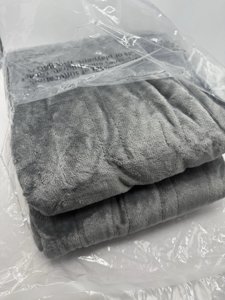 Sealy Gray Heated Flannel and Sherpa Throw Blanket, 50" X 60" photo 4