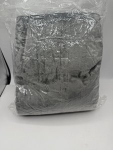 Sealy Gray Heated Flannel and Sherpa Throw Blanket, 50" X 60" photo 3