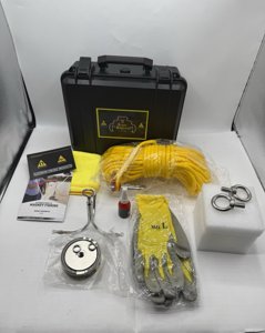 1320LBs Magnet Fishing Kit – A Complete Double Magnet Fishing Kit with Case photo 2