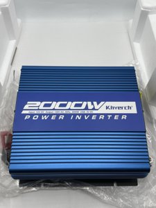 Kinverch 2000W/ Power Inverter 3 AC Outlets 12V to 110V Car photo 2