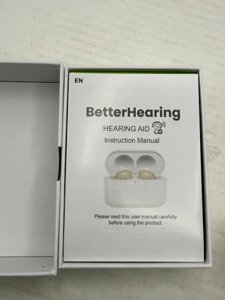 BetterHearing Hearing Aid CIC, OTC Hearing Aid (skin color) photo 2