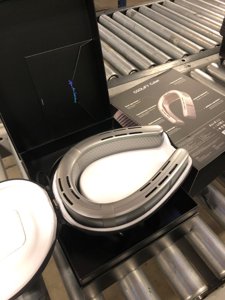 TORRAS COOLIFY Cyber Alpha Thermochromic Limited Edition Neck Air Conditioner, Blue-Orange Changing Portable Neck Fan Rechargeable, Ultimate Immersive Cooling, AI Temp Control Personal Fan As Gifts photo 2