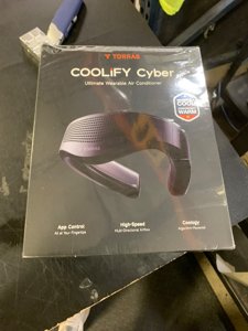 TORRAS 2025 Top Al Neck Fan Air Conditioner Coolify Cyber, Portable Neck Fans that Blow Cold Air?No.1 Coolest & 720° Immersive Cooling? Personal AC Rechargeable for Outdoor/Indoor. Gifts for Dad/Mom photo 2