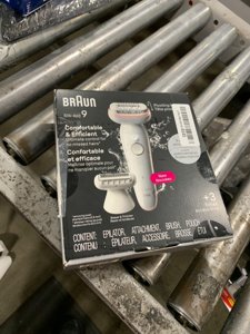 Braun Epilator Silk-épil 9, Hair Removal Device, Women Shaver & Trimmer, Pivoting Head, Wet and Dry Epilator, Includes Shaver Head and Trimmer Comb, SES9-030 photo 2