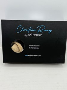 Christian Remy Athena 16” 120G WEFT Clip-in Hair Extensions, Beach Blonde photo 3