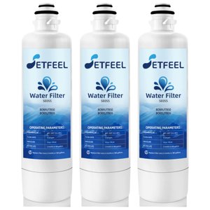 11032531 Refrigerator Water Filter Replacement For Bosch Ultra-Clarity Pro BORPLFTR50 BORPLFTR55 12033030, Fit Thermador B36CD50SNS B36CT80SNS Ra450022, Replfltr55, 3 Pack