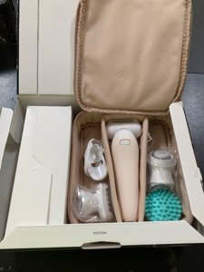 Braun Epilator Silk-épil 9 9-020 with Flexible Head, Facial Hair Removal for Women, Hair Removal Device, Shaver & Trimmer, Cordless, Rechargeable, Wet & Dry, Beauty Kit with Body Massage Pad photo 2