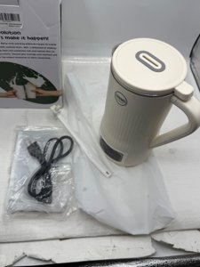 BUAIAHUG Nut Milk Maker Machine 20oz – Upgraded 10-Blade Almond, Soy & Oat Milk Maker, Plant-Based Dairy-Free Beverage Maker with Auto-Clean, Timer, Keep Warm, Boil & Cold Drink Functions – White photo 4