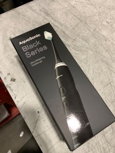 Aquasonic Black Series Ultra Whitening Toothbrush – ADA Accepted Electric Toothbrush- 8 Brush Heads & Travel Case – 40,000 VPM Electric Motor & Wireless Charging - 4 Modes w Smart Timer photo 2