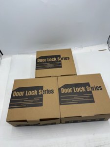 LOQRON Brushed Gold No Lock Passage Door Handle, Round Design Non-Locking Heavy Duty Door Lever with Satin Brass Finish, 3 Pack Wholesale Reversible for Left/Right Handed for Hallway and Closet Door photo 4