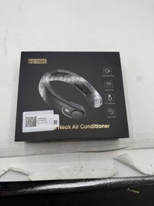 AMACOOL Portable Air Conditioner Portable Neck Fan, 3-Speed Hands Free, 5000mAh Rechargeable Battery Bladeless USB Fan, Long Lasting with LED Screen Cooling for Gift Working Travel Indoors & Outdoors photo 3