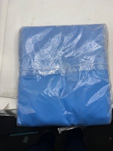 Seapisode 3 Bow Bimini Top Replacement Cover?600D Marine Grade Polyester Waterproof Sun Shade Boat Canopy Easy Install Zipper Sleeves Boat Awning/Without Frame,Blue 6'L 79"-84" W photo 4