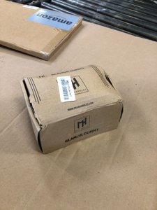 Mega Handles Glamor Dummy Lever, Door Handle Set for Closet or French Doors, Single Side Door Levers, Non-Turning, Fits All Standard Door Sizes, Screws Included - Satin Brass (2 Pack) photo 2