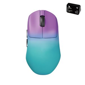 Darmoshark N7MAX Wireless Gaming Mouse,Tri-Mode 8K/USB-C/Bluetooth,Up to 30000DPI,PAW3950 Optical Sensor Lightweight 49g,5 programmable Button,Computer Mouse for Laptop,PC,Mac(Purple)