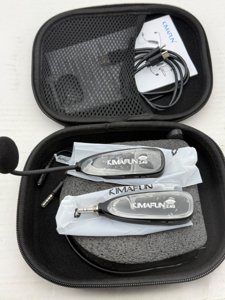 KIMAFUN Headset Wireless Microphone System, No Need Bluetooth, Waterproof Head Mic for Fitness Instructor, Teaching Online, Yoga Classroom, Spinning Coach, Speaker, iPhone, Android Phone, G100-1 photo 4