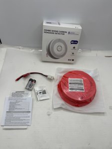 SITERWELL Hardwired Interconnected Smoke and Carbon Monoxide Detector, 10 Year Product Life Alarm Smoke Carbon Monoxide Detector with 2 AA Batteries Back Up, Smoke and CO Detector Voice Alert,1 Pack photo 4