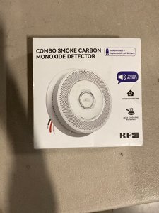 SITERWELL Hardwired Interconnected Smoke and Carbon Monoxide Detector, 10 Year Product Life Alarm Smoke Carbon Monoxide Detector with 2 AA Batteries Back Up, Smoke and CO Detector Voice Alert,1 Pack photo 2