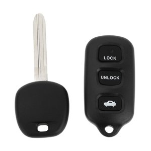 X AUTOHAUX 315MHz GQ43VT14T Keyless Entry Remote Ignition Transponder Key Fob for Toyota Sienna Solara 1998-2003 for Toyota Camry 1999-2006 4C Chip 4 Buttons