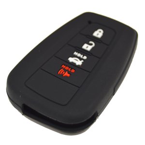 Silicone Remote Key Fob Cover for Toyota Camry 2018-2024 XLE XSE LE SE Corolla Avalon C-HR Highlander Prius RAV4 4Runner Prado