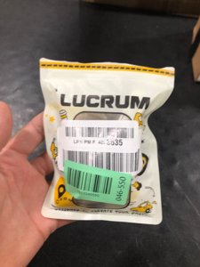 Lucrum Compatible with Ford Key Fob Cover & Leather Keychain, 4 Buttons Keyfob Case for Bronco Explorer Edge Escape Expedition Fusion Mustang (2018-2025) - White and Gold photo 2