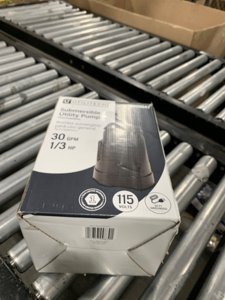 Acquaer 1/2 HP Automatic Sump Pump, 2450 GPH Submersible Water Pump with 3/4”Garden Hose Check Valve Adapter and 19ft Cord, Thermoplastic Utility Transfer Pump for Flooded Basement Pools Tub Draining photo 2