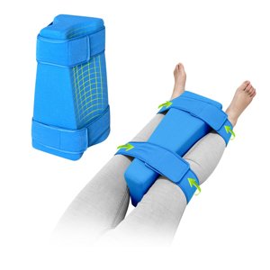 KAVIL Hip Abduction Pillow Hip Replacement Pillows After Surgery Recovery Supplies Knee Replacement Foam Wedge with Strap Bursitis Pillow Between The Legs Abductor Cushion for Sleeping Pain Relief