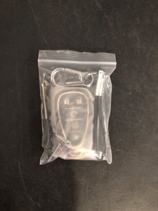 QBUC for Chevy Key Fob Cover With Keychain Gold Trim Soft TPU Protection Case Compatible with 2016-2025 Chevy Equinox Malibu Camaro Blazer Traverse Trailblazer Trax 5-Buttons(Gold Trim Black) photo 3