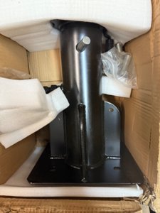 5th Wheel to Gooseneck Trailer Hitch Adapter, 15" 17'' 19" 21" Height Adjustable Cushioned Converter, 2-5/16" Ball Heavy-Duty Fifth Towing Gooseneck Hitches for Trailers, RVs photo 4