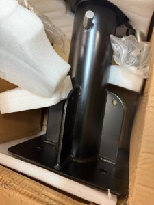 5th Wheel to Gooseneck Trailer Hitch Adapter, 15" 17'' 19" 21" Height Adjustable Cushioned Converter, 2-5/16" Ball Heavy-Duty Fifth Towing Gooseneck Hitches for Trailers, RVs photo 7