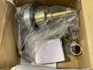 Dynasty Hardware AUG-00-26D Grade 2 Commercial Duty Office Door Keyed Lever Lockset, ADA, Satin Chrome Finish photo 3