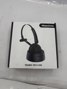 Mopchnic Bluetooth Headset, Wireless Headphone with Microphone, On Ear Bluetooth with USB Dongle for Office Call Center Skype Zoom Meeting Online Class (KH113M) photo 3