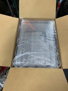 Animacyn ABS Electrical Junction Box, Ventilated Design, Cable Grommets, IP65 Waterproof Enclosure, Indoor/Outdoor Use with Mounting Panel .(Clear Cover, 13.8"x9.7"x5.9") photo 3