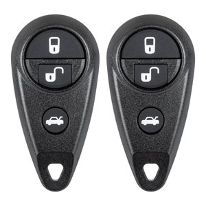 Vurkcy Key Fob Replacement for 2005-2007 Subaru Outback Legacy/ 06-08 B9 Tribeca/ 07-09 Impreza WRX STI/ 2009 Forester Car Keyless Entry Remote Control, NHVWB1U711, 4 Btn, 2Pcs
