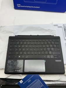 TECURS Bluetooth Keyboard for Surface Pro 7/7+/6/5/4/3 (12.3 inch), Wireless Bluetooth Connection 7-Colors Backlight Keyboard Type Cover, Touchpad, Sleep/Wake Function, Rechargeable Ultra-Thin Design photo 5