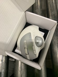 TRELC Wireless Trackball Mouse, Ergonomic Rollerball Mouse with 4800 DPI/7 Programmable Buttons, Thumb Control Mice, Rechargeable Optical Mouse for 3 Devices, for Windows, PC, Laptop, Tablet (White) photo 3