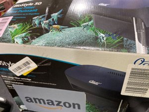 OASE BioStyle Thermo Power Filter with Built-in Heater for Aquariums up to 50 gallons, Multi-Stage Filtration, Easy Maintenance, Quiet Hang on Back Filter, Navy Blue photo 2