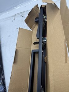 NEWBANG Left-Handed Matte Black Electronic Smart Handleset with Keypad Lock for Double Front Door?Keys Reserved?,MDHST2016DB-E-SET-LH photo 13