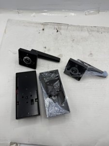 NEWBANG Left-Handed Matte Black Electronic Smart Handleset with Keypad Lock for Double Front Door?Keys Reserved?,MDHST2016DB-E-SET-LH photo 14